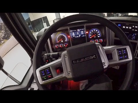 Exclusive Drive In New Mack Anthem Truck Youtube