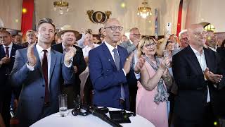 Germany’s far-right party AfD set to win one state election, and is level in another