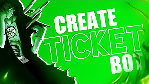 Create Discord Ticket Bot Easily With Package | DBD AND MORE