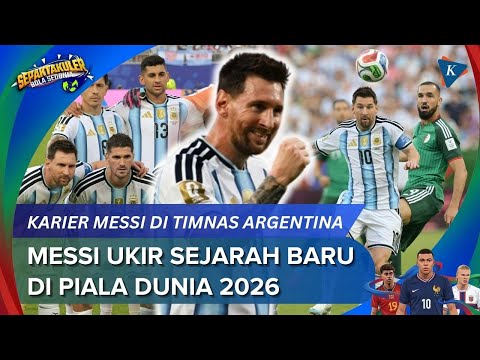 asbaktoto x jujutoto - Lionel Messi Bikin Sejarah Lagi! Ini Perjalanan Karier "La Pulga" Bersama Timnas Argentina
