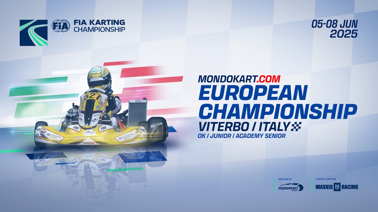 FIA Karting European Championship Junior, OK & Academy - Round 3 Viterbo / Italy (Sunday)