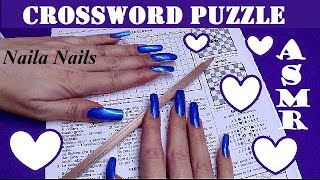 ASMR (ITA) CROSSWORD PUZZLE  - PAROLE CROCIATE + CHEWING GUM + NATURAL LONG NAILS screenshot 2