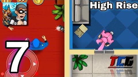 Robbery Bob - High Rise - Gameplay Walkthrough (Part 7) [iOS,Android]