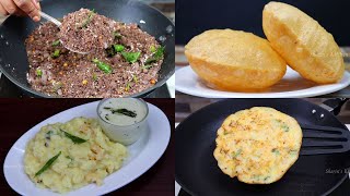 4 Variety Easy Breakfast Recipe | Breakfast In Tamil | Sherins Kitchen