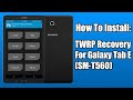 How To Flash TWRP Using Odin | SAMSUNG | SM-T561/SM-T560