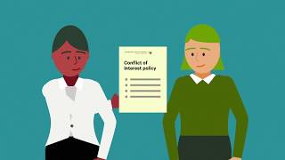 Personal dealings with a tenderer for a contract