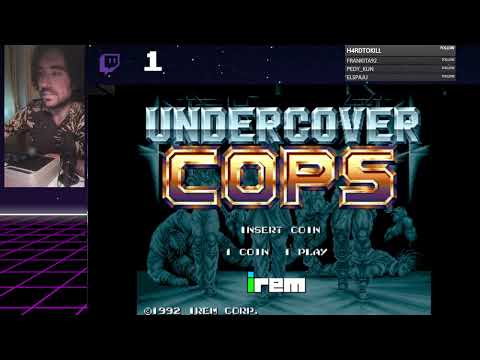 UnEstate al MAME 2🏖🕹 - Undercover Cops (Longplay) - 1P Flame @mompezuma