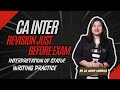 "CA Inter Law Revision (Sept 25) | Interpretation of Statutes + Writing Practice | CA Anny Middha"