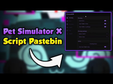 PET SIMULATOR X Script Pastebin 2023 UPDATE QUESTS AUTO FARM QUEST