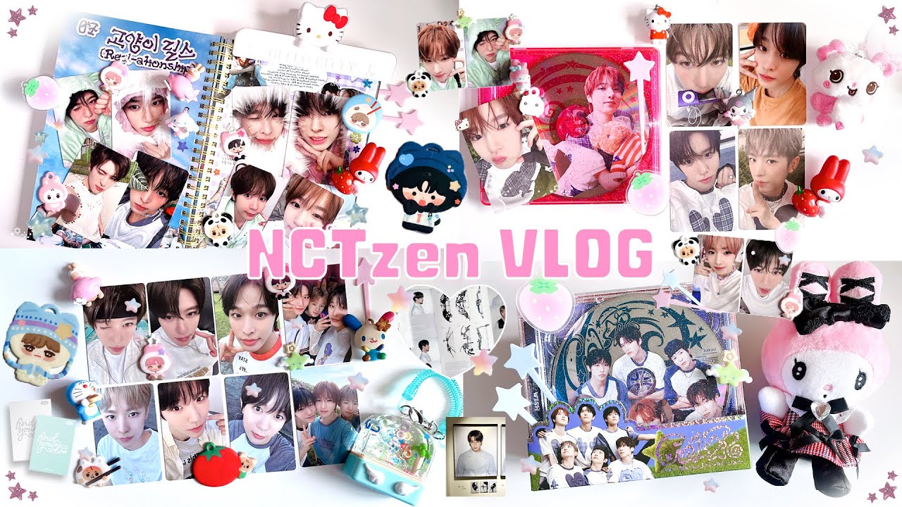 [시즈니 브이로그 #30] 계속 시오빵즈를 뽑는 사람 ★༉‧₊˚✧ | 위버스샵 쥬얼 세트 • 컬러 팝업 트레카 • 서프키링 • 다님 러기지팩 • 산산기어 팝업 • 애플뮤직 럭드