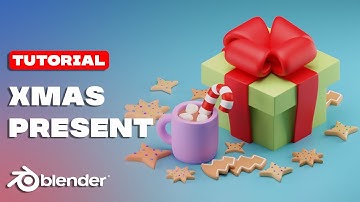 Blender 3D | Christmas Present | Tutorial for Beginners