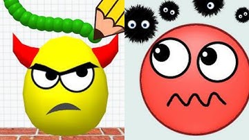 Draw To Smash VS Hide Ball - Gameplay Mobile Game Walkthrough All Levels Android Ios Gaming