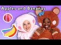 Apples and Bananas + More | SILLY SONGS FOR KIDS | Mother Goose Club Phonics Songs