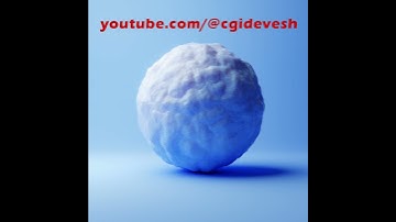 Procedural Snow #shorts #blender #blender3d #3dmodeling #blendertutorial #youtubeshorts