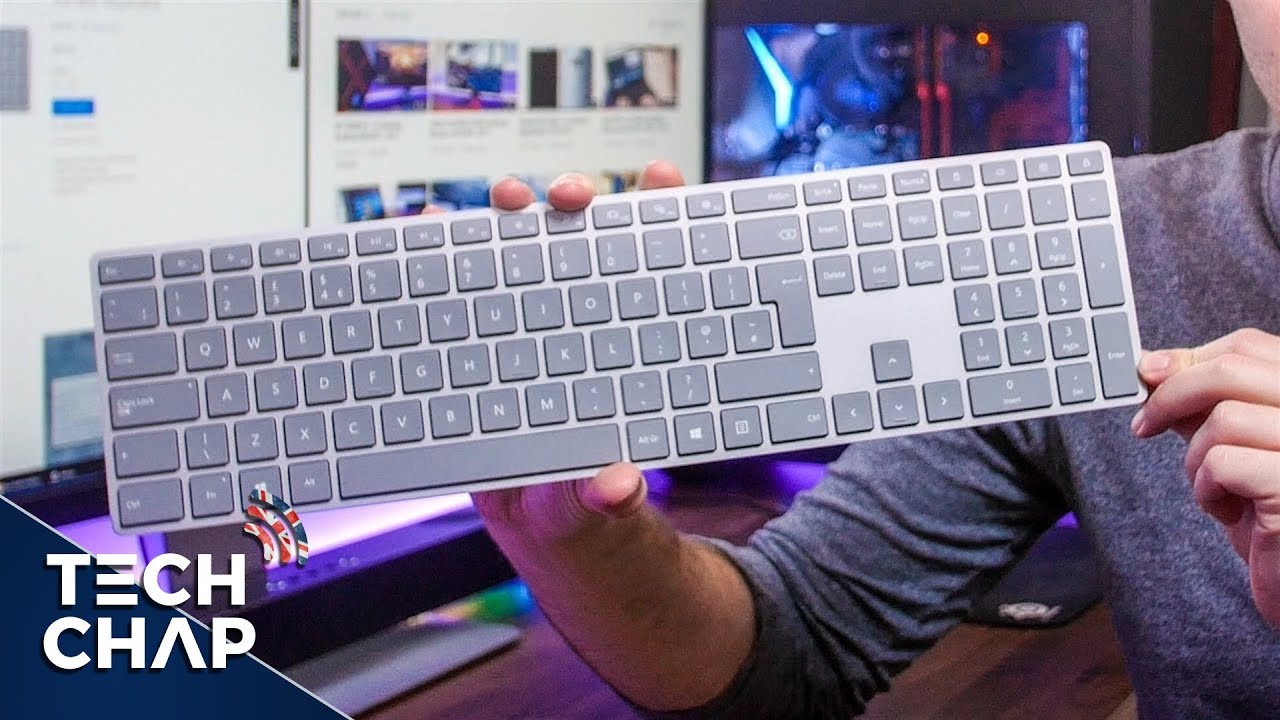 Microsoft SURFACE KEYBOARD Review - My New Favourite! - YouTube