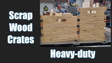 Scrap Plywood Crates - Heavy Duty - Making Crates.