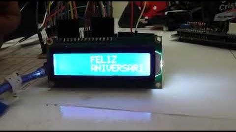 Display LCD 16x2 com Arduino e teclado matricial