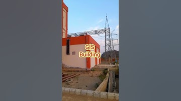 Gas insulated switchgear (GIS) #switchgears #powerplant #switchyard