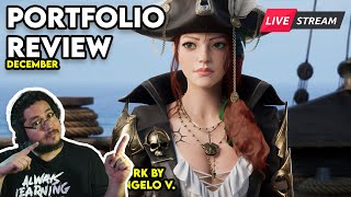 3D Portfolio Review  Decemeber Edition!