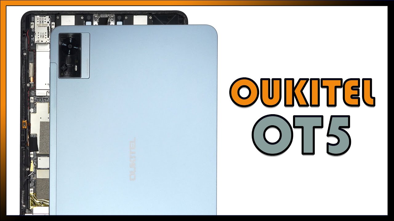 Oukitel OT5 Tablet Teardown Disassembly Repair Video Review 