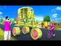 மாபெரும் தர்பூசணி ஆட்டோ - Giant Watermelon Auto Story 3D Tamil Stories | Maa Maa TV Tamil Stories