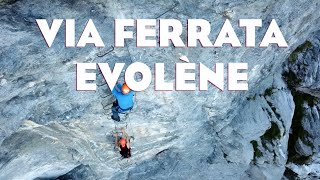 ➤VIA FERRATA EVOLÈNE en Suiza!!