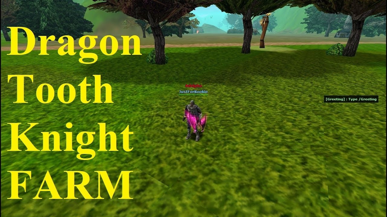 DRAGON TOOTH KNİGHT FARM (1.5 SAAT)