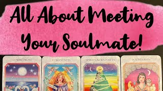 PICK A CARD 🫶 All About Meeting Your Soulmate! 🎆 | Half Magic Tarot