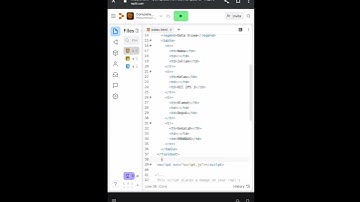 Make A Table in replit using a mobile phone with html, css