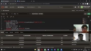 Video presentasi Project UAS database system Perpustakaan Campus