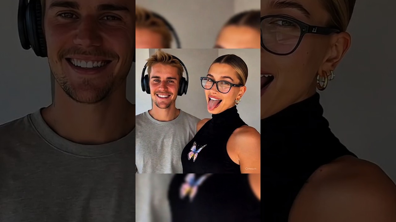 Justin Bieber and his wife Hailey Bieber 