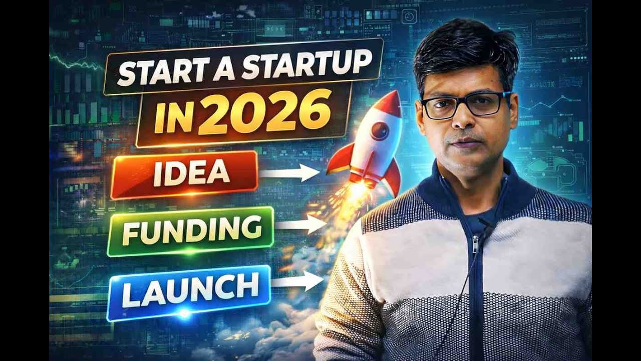 How to Start a Startup in 2026 ?  Must Watch