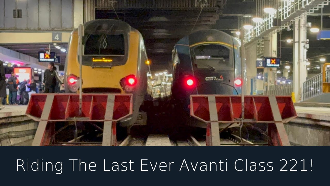 Riding The Last Ever Avanti Class 221!