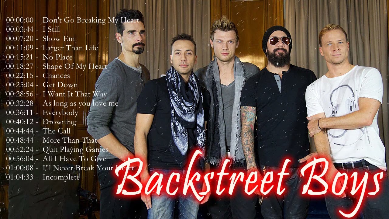 BACKSTREET BOYS BACKSTREET BOYS SONGS BACKSTREET BOYS PLAYLIST