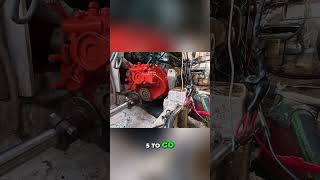 Boat Transmission Struggle to Success: The Impossible Bolt Challenge! #shorts