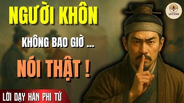 Hàn Phi Tử dạy: NGƯỜI KHÔN không bao giờ nói thật | Lời dạy Hàn Phi Tử