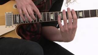 Joel Hoekstra - Rock of Ages intro tapping lick chords