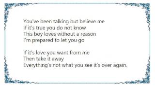 Boy George - Act 1. Do You Really Want To Hurt Me Lyrics