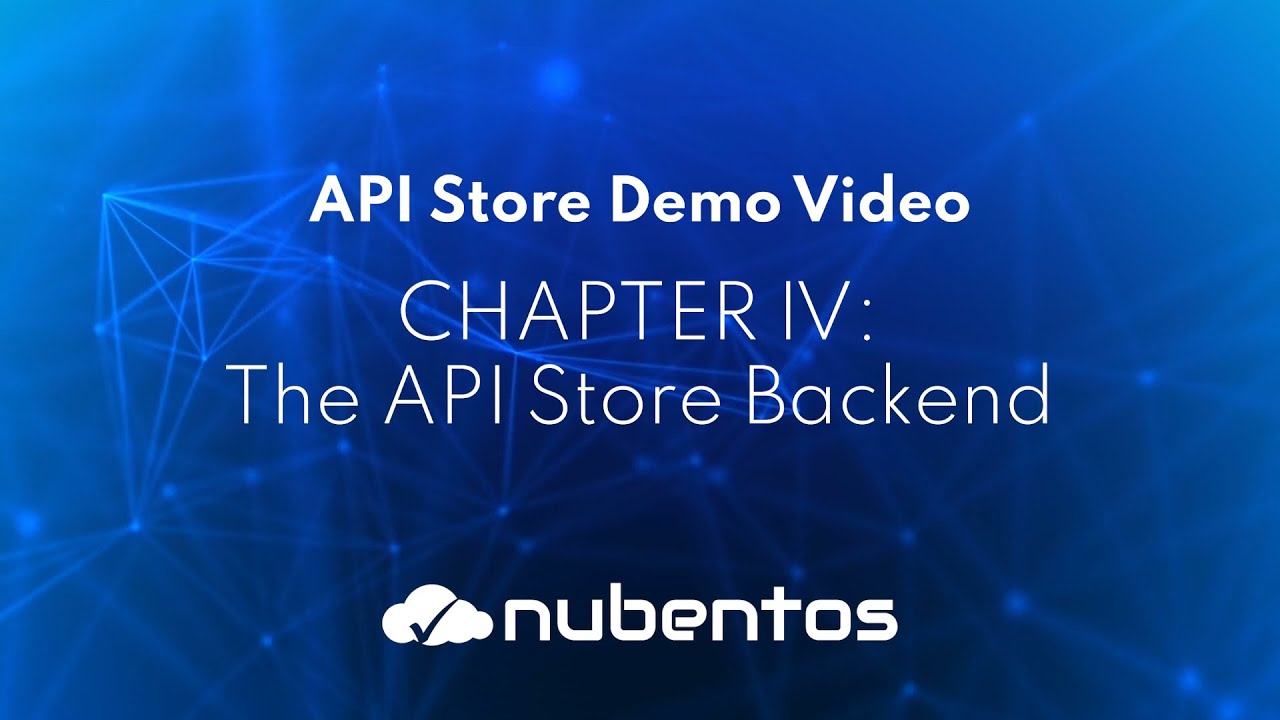 API Store Demo | Chapter 04: The API Store Backend