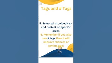 How To Write YouTube Video Description and Tags Using AI | Easytech #shorts #reels #viral #trending