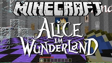 Minecraft - Alice In Wonderland - Custom Map Adventure (Part 1)