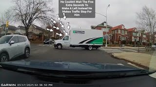 Impatient Driver Makes Traffic Stop For Him He Cant Seem To Grasp The Concept Of How STOP Signs Work