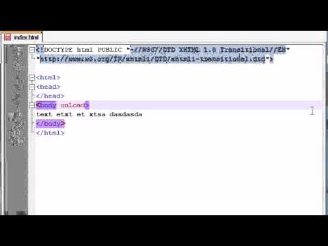 Beginner JavaScript Tutorial- 23 : onMouseOver & onLoad