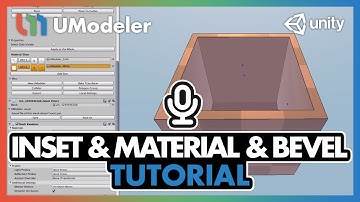 UModeler Tutorials #3 - Inset & Material & Bevel