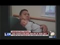 Dad pleads for safe return of baby boy