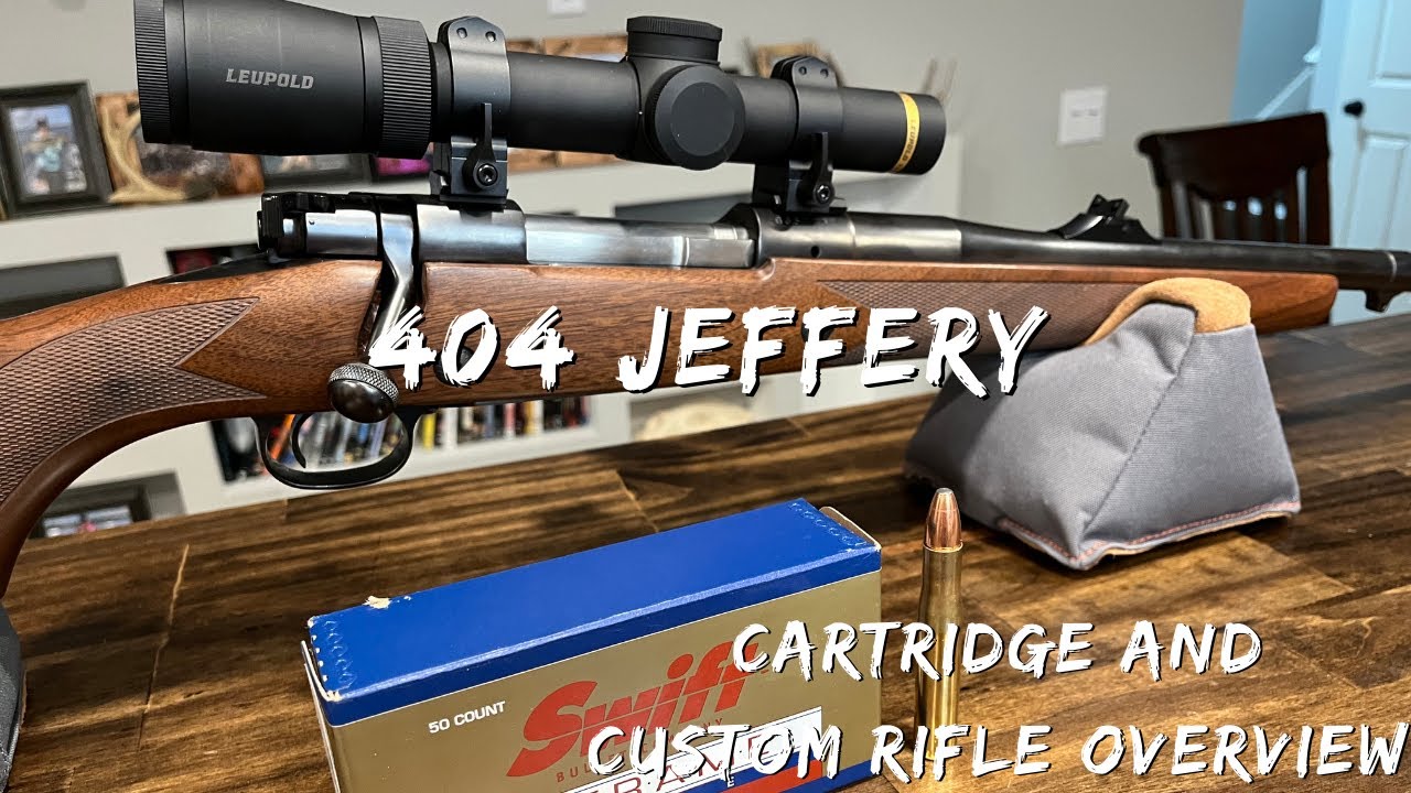 Обзор патрона и винтовки 404 Jeffery