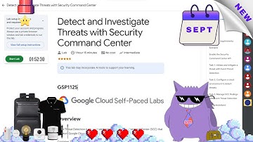 Detect and Investigate Threats with Security Command Center | #2025 | #GSP1125 |#qwiklabs |#Solution