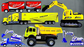 Xe Cẩu Cảnh Sát / Xe Múc Cát Khổng Lồ / Xe Tải Quân Sự / Xe Container / Máy Xúc Đất / Ô Tô Đồ Chơi