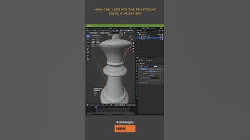 Blender Tip Reduce Polycount Modifier | AR3Designs Daily Blender 3D Tips