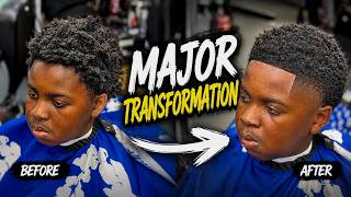 This Haircut Changed Everything! CURLY Top High Taper